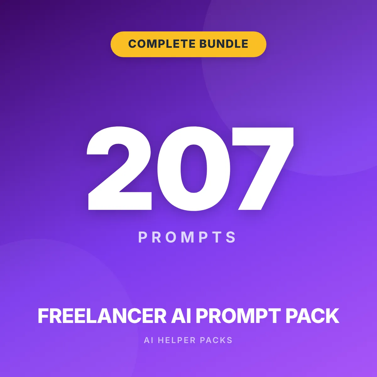 The Freelancer AI Prompt Pack - Complete Bundle