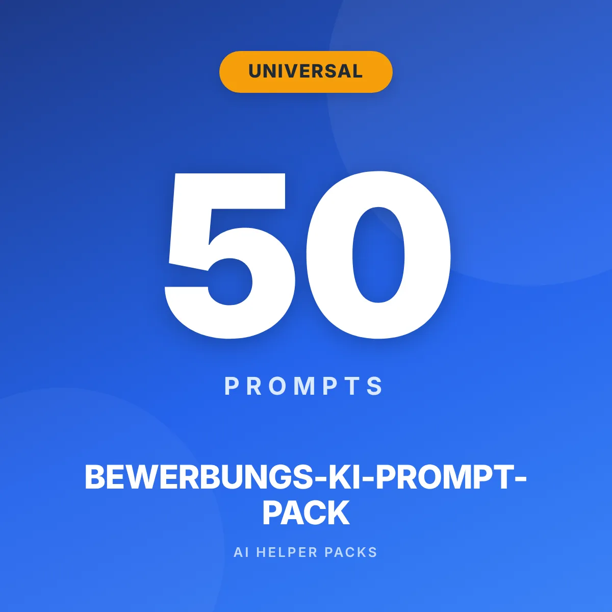Das Bewerbungs-KI-Prompt-Pack
