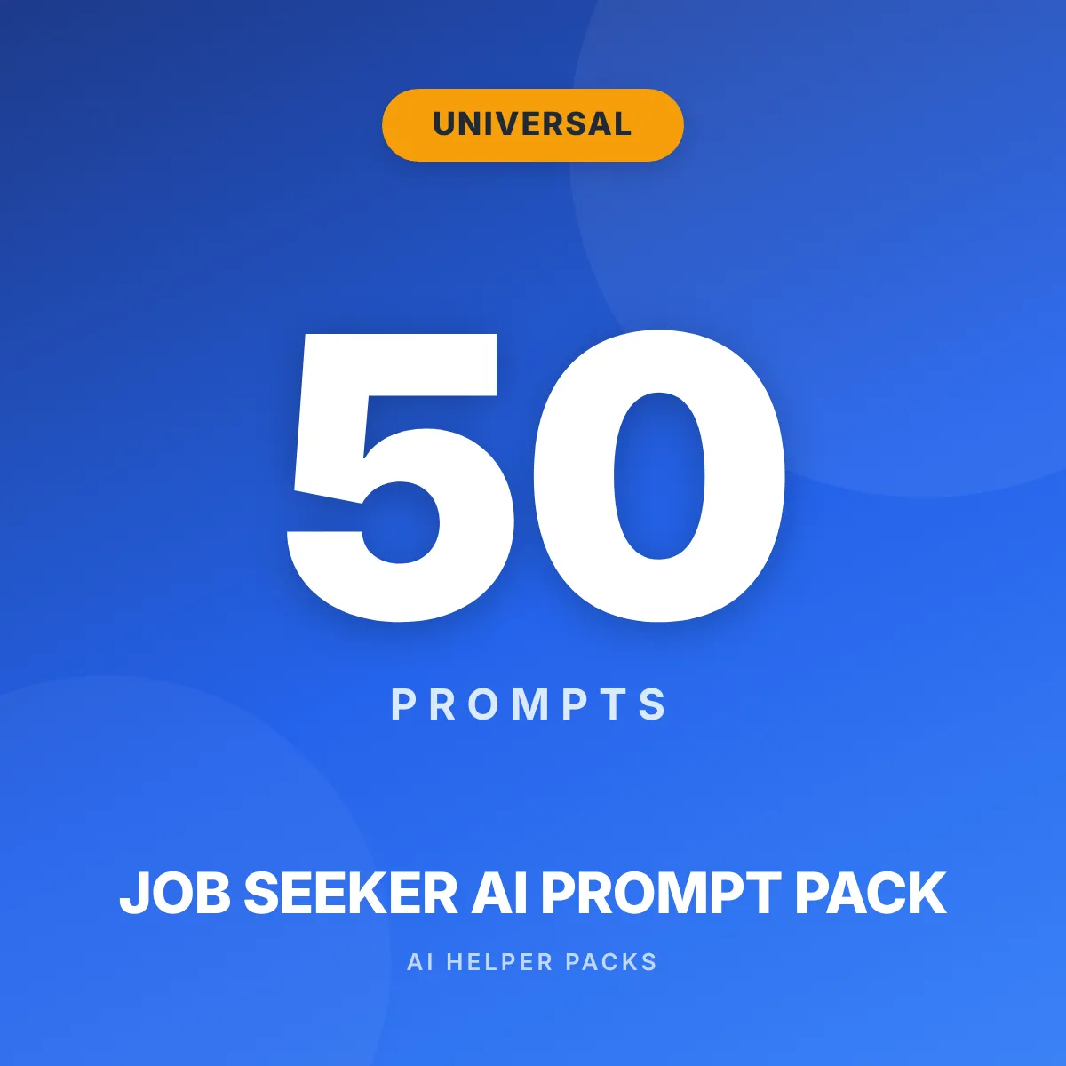 The Job Seeker AI Prompt Pack